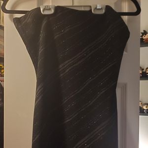 Black Tube Top Dress